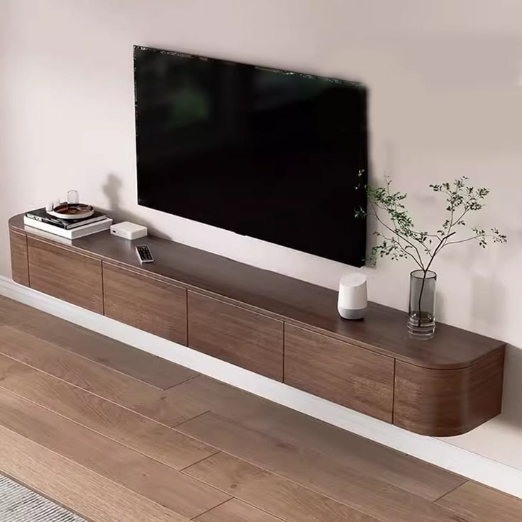 میز تلوزیون پینترستی روکش چوب