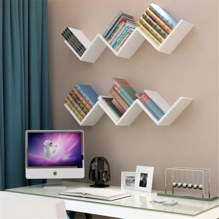 شلف کتاب دیواری نبض 2عددی