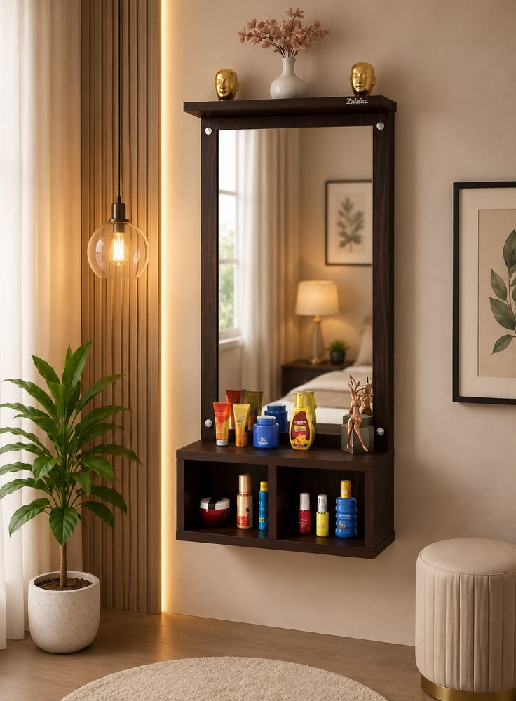 میز آرایش دیواری ساحل
